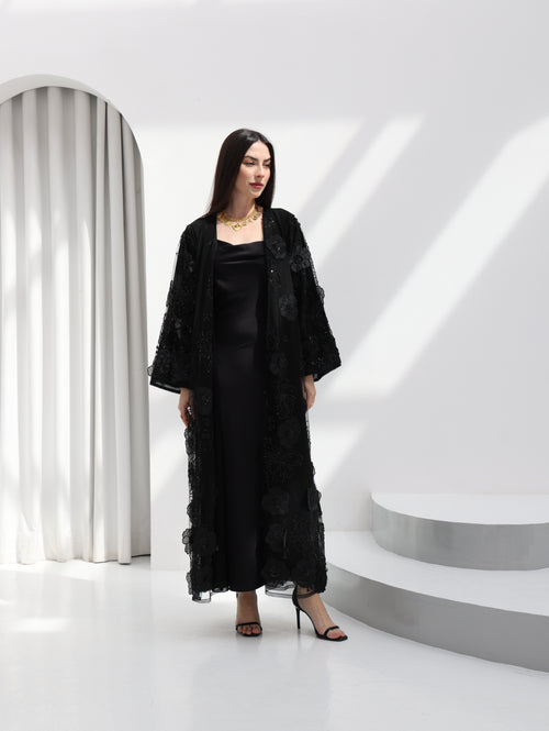 Flowers Garden Abaya