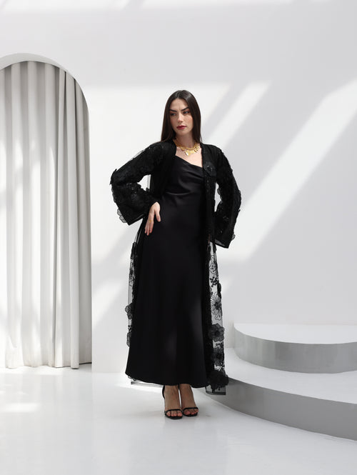 Flowers Garden Abaya