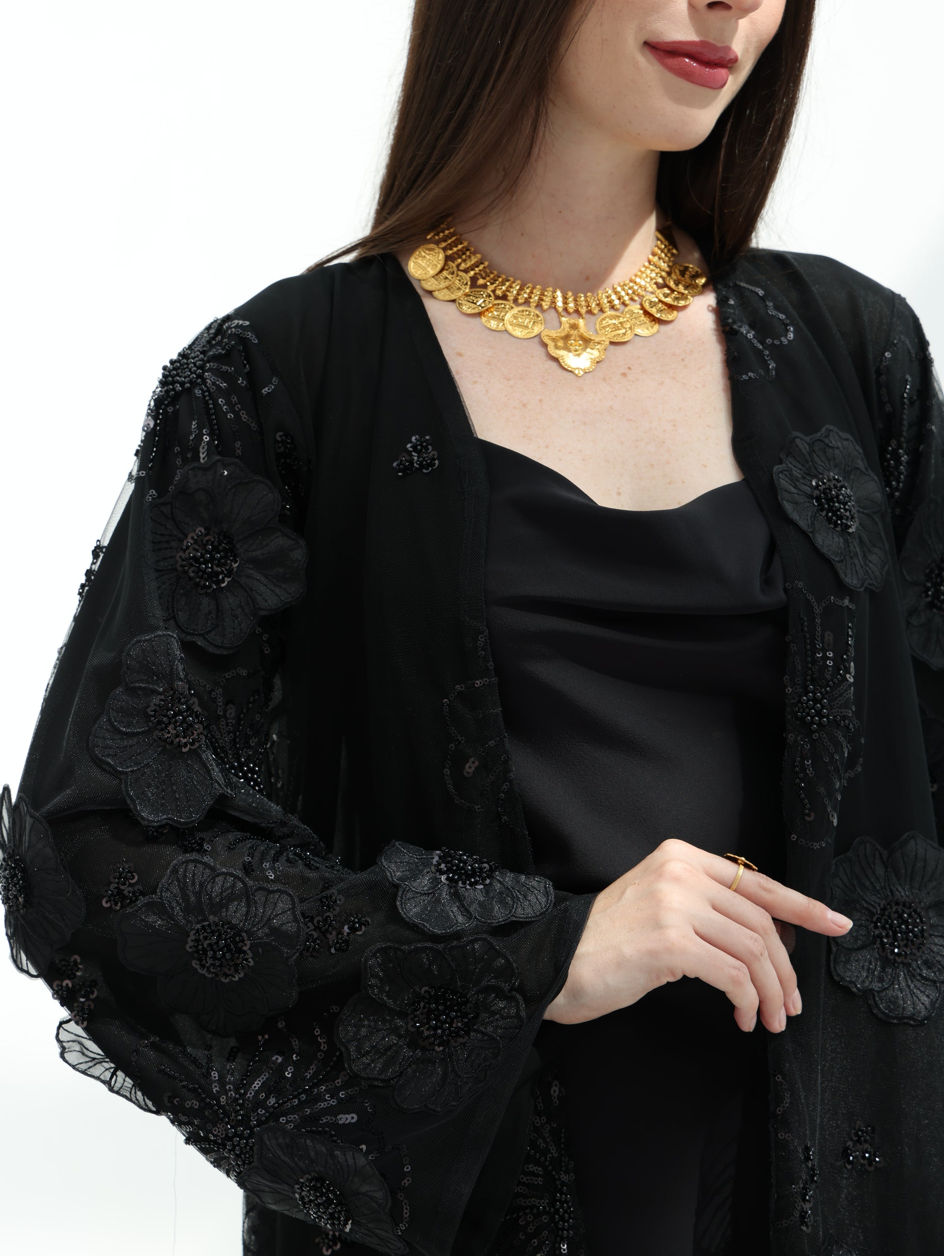 Flowers Garden Abaya
