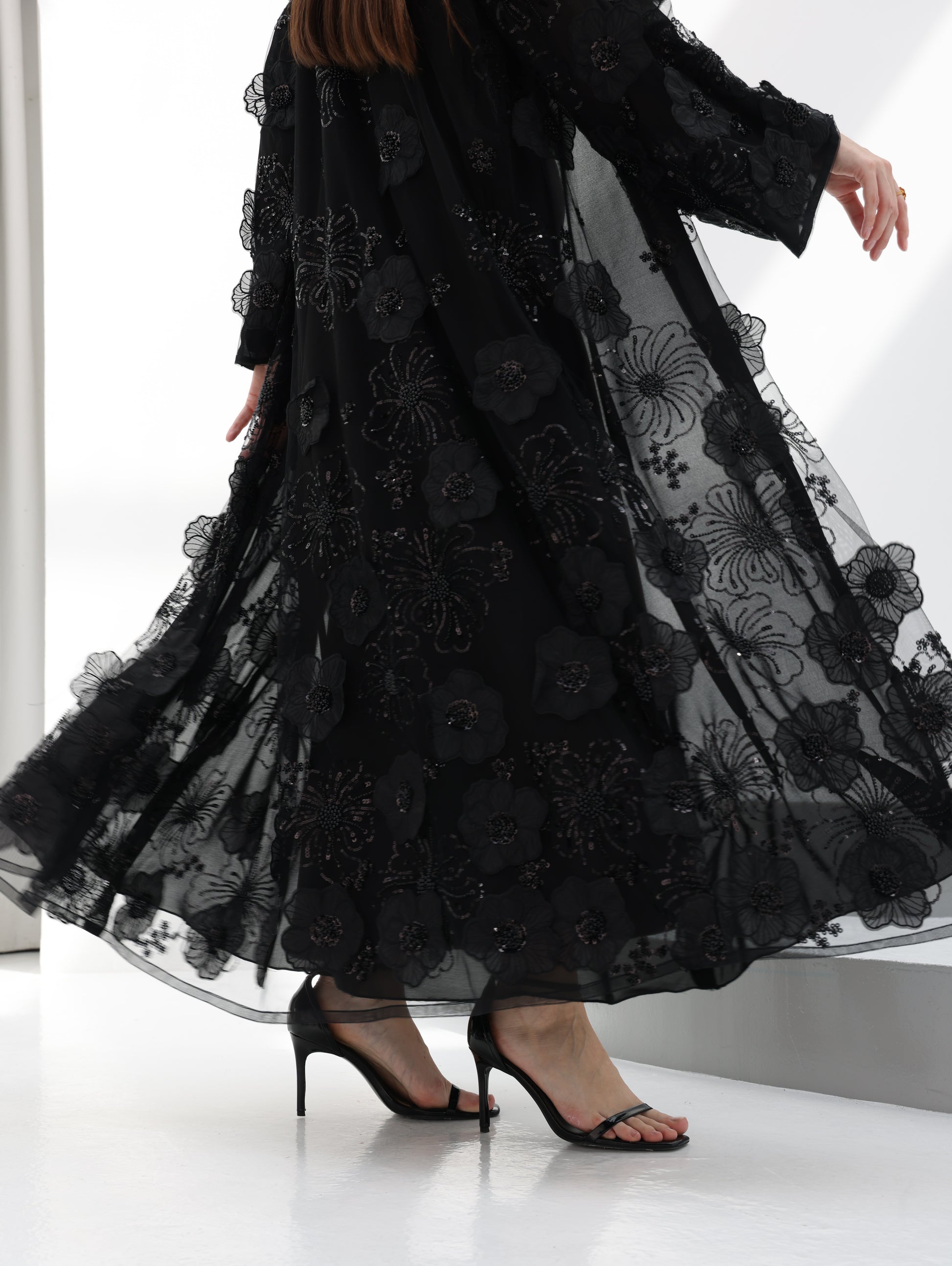 Flowers Garden Abaya
