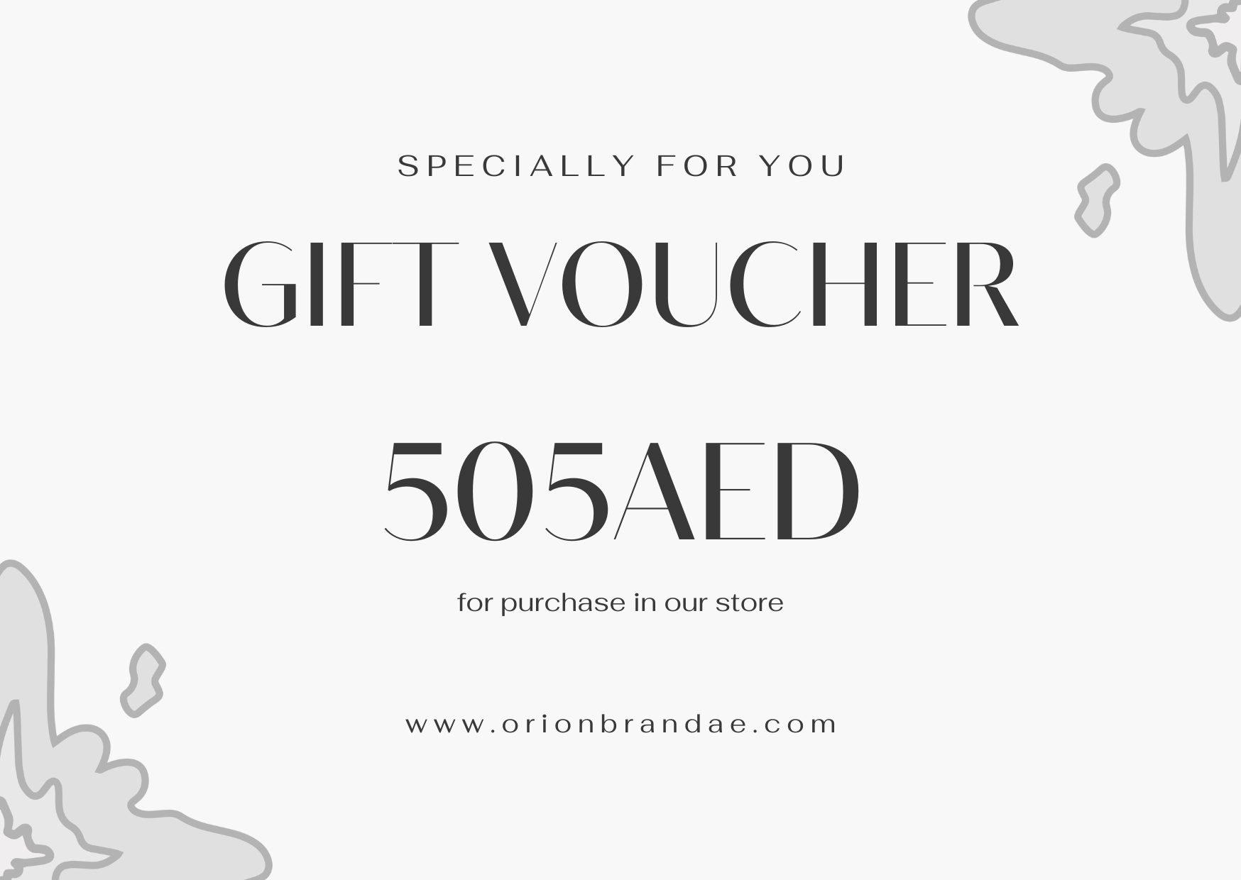 GIFT VOUCHERS