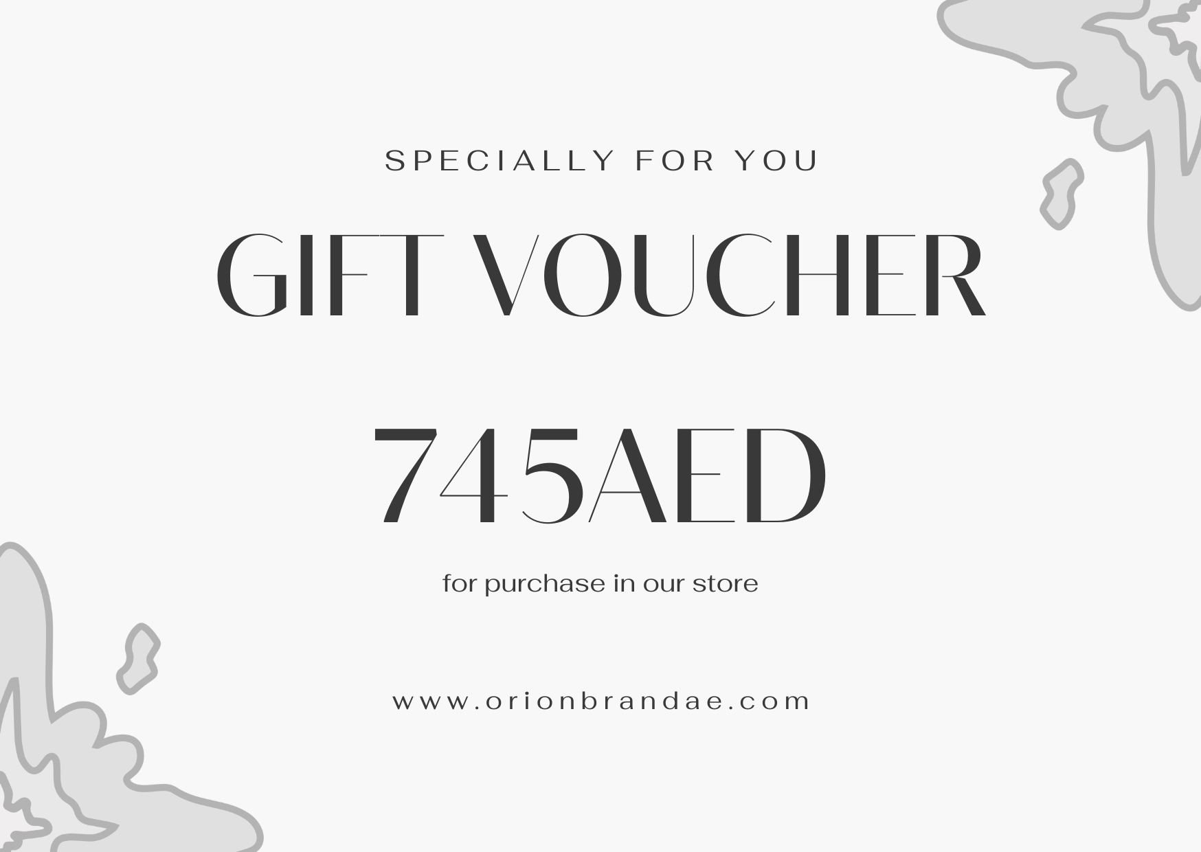 GIFT VOUCHERS