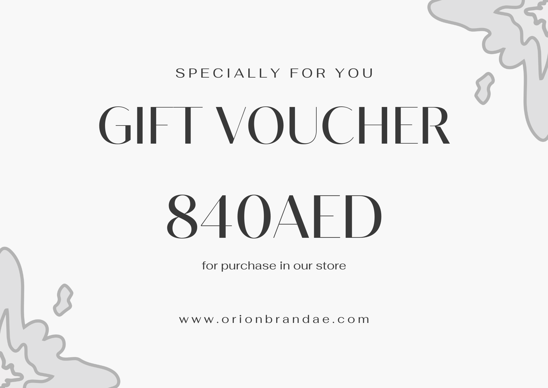 GIFT VOUCHERS